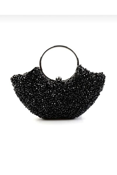 Baykuş Boutique KADIN ABİYE ÇANTA EL TUTMA VE UZUN ZİNCİR ASKILI GECE DAVET ÇANTASI