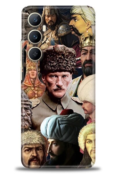 kılıfevreni جراب A+ Plus متوافق مع هاتف Realme C65 4G + واقي شاشة سيراميك غير...