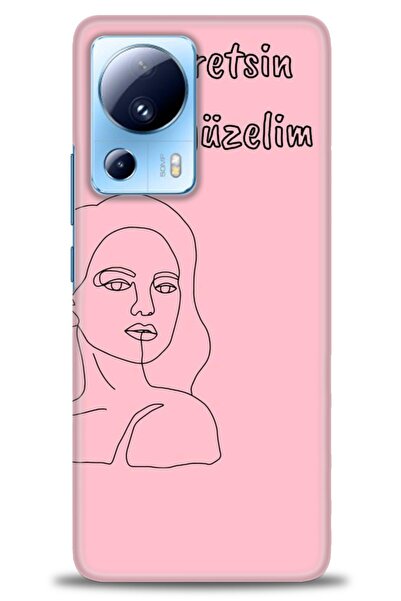 kılıfevreni غطاء متوافق مع هاتف Xiaomi Mi 13 Lite A+ Plus HD مطبوع - غطاء من ...