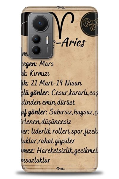 kılıfevreni غطاء متوافق مع هاتف Xiaomi Mi 12 Lite A+ Plus HD مطبوع - غطاء من ...