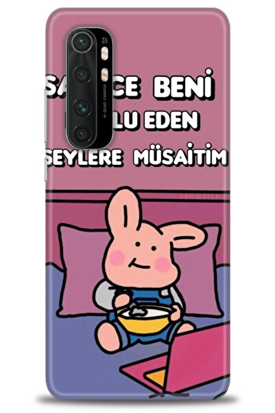 kılıfevreni حافظة متوافقة مع هاتف Xiaomi Mi Note 10 Lite + واقي شاشة من السير...