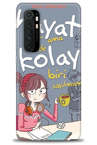 kılıfevreni حافظة متوافقة مع هاتف Xiaomi Mi Note 10 Lite + واقي شاشة من السير...