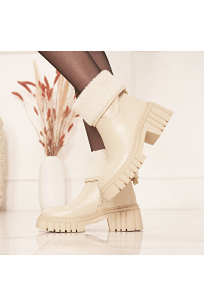 SOFILINE Κοντές μπεζ μπότες 8595 115