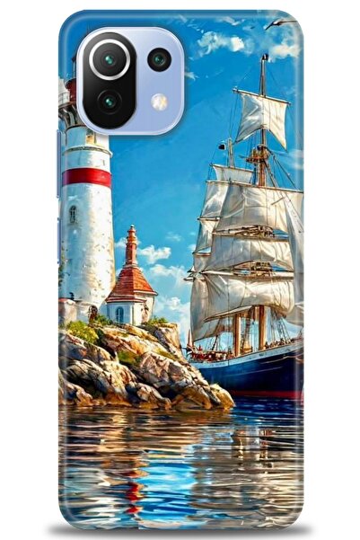 kılıfevreni غطاء متوافق مع هاتف Xiaomi Mi 11 Lite A+ Plus غطاء HD مطبوع - غطا...