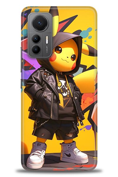 kılıfevreni غطاء متوافق مع هاتف Xiaomi Mi 12 Lite A+ Plus HD مطبوع - غطاء من ...