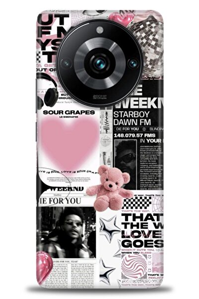 realme حافظة متوافقة مع 11 برو بلس + واقي شاشة سيراميك غير قابل للكسر - 204