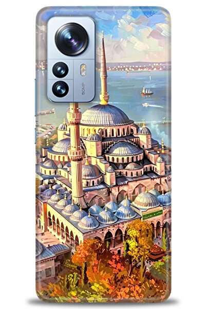 kılıfevreni حافظة متوافقة مع هاتف Xiaomi Mi 12 Pro + واقي شاشة من السيراميك غ...