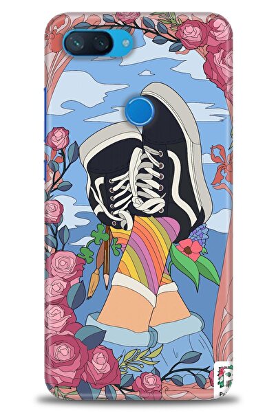 kılıfevreni غطاء متوافق مع هاتف Xiaomi Mi 8 Lite A+ Plus HD مطبوع - غطاء من ا...