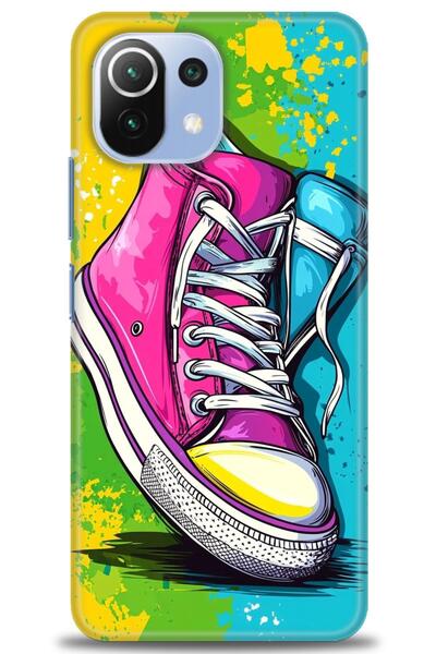 kılıfevreni غطاء متوافق مع هاتف Xiaomi Mi 11 Lite A+ Plus غطاء HD مطبوع - غطا...