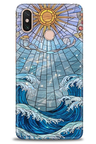 kılıfevreni حافظة متوافقة مع هاتف Xiaomi Mi Max 3 + واقي شاشة من السيراميك غي...