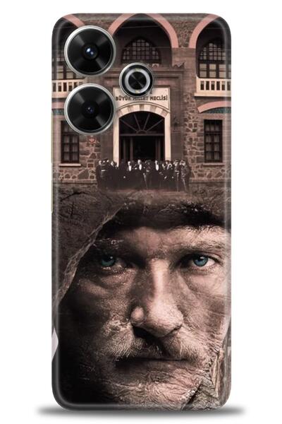 kılıfevreni جراب متوافق مع هاتف Xiaomi Redmi 13 4G A+ Plus + واقي شاشة سيرامي...