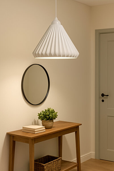 APJ STORE SINCE 2020 Toz Tutmaz Beyaz Avize Yatak Odası, Mutfak, Oturma Odası...