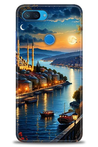 kılıfevreni غطاء متوافق مع هاتف Xiaomi Mi 8 Lite A+ Plus HD مطبوع - غطاء من ا...