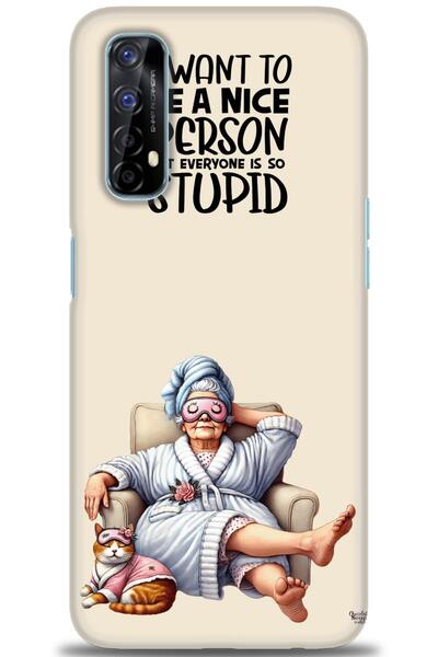 realme 7 Compatible A+ Plus Case + Ceramic Unbreakable Screen Protector - 45