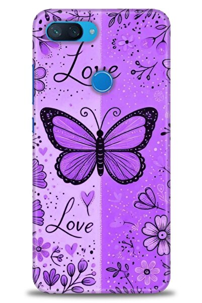 kılıfevreni غطاء متوافق مع هاتف Xiaomi Mi 8 Lite A+ Plus HD مطبوع - غطاء سيلي...