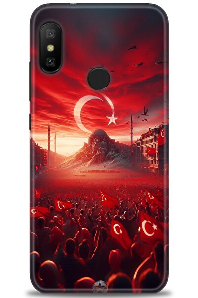 kılıfevreni غطاء متوافق مع هاتف Xiaomi Mi A2 Lite A+ Plus HD مطبوع - غطاء من ...