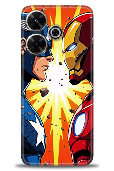 kılıfevreni جراب متوافق مع هاتف Xiaomi Redmi 13 4G A+ Plus + واقي شاشة سيرامي...