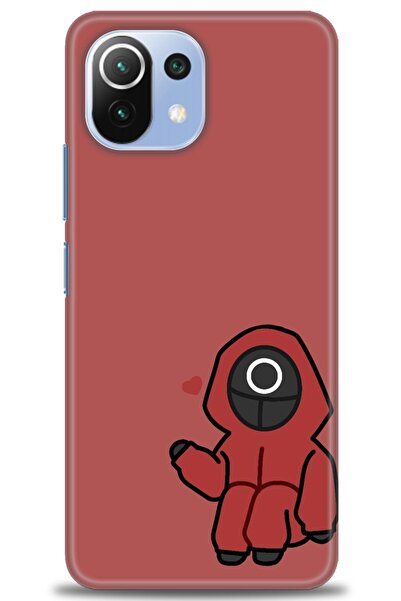 kılıfevreni غطاء متوافق مع هاتف Xiaomi Mi 11 Lite A+ Plus غطاء HD مطبوع - غطا...