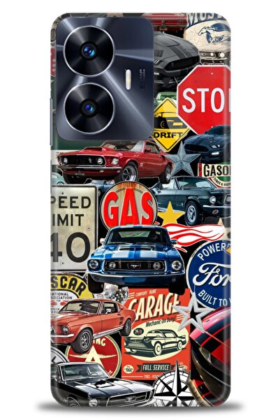 kılıfevreni جراب A+ Plus متوافق مع هاتف Realme C55 4G + واقي شاشة سيراميك غير...