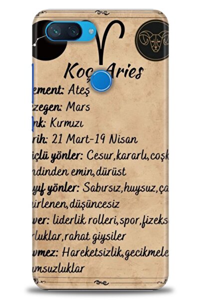 kılıfevreni غطاء متوافق مع هاتف Xiaomi Mi 8 Lite A+ Plus HD مطبوع - غطاء سيلي...