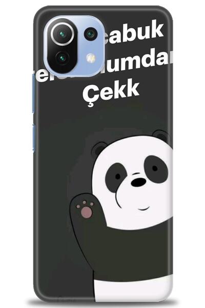 kılıfevreni غطاء متوافق مع هاتف Xiaomi Mi 11 Lite A+ Plus غطاء HD مطبوع - غطا...