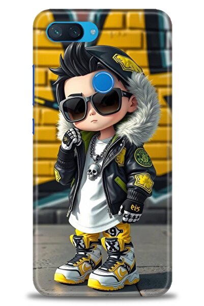 kılıfevreni غطاء متوافق مع هاتف Xiaomi Mi 8 Lite A+ Plus HD مطبوع - غطاء من ا...