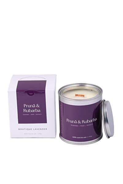 Boutique Lavender Lumânare Prună și Rubarbă 250 gr