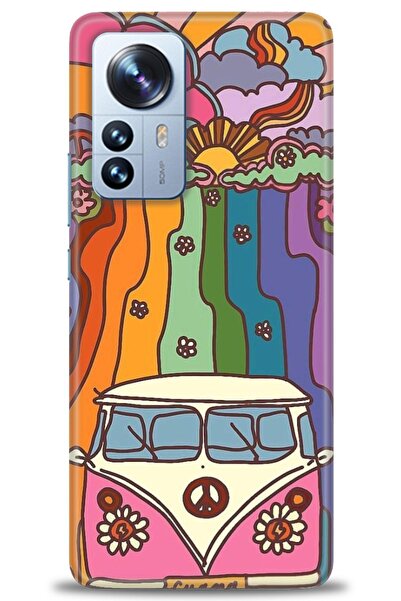 kılıfevreni حافظة متوافقة مع هاتف Xiaomi Mi 12 Pro + واقي شاشة من السيراميك غ...