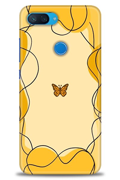 kılıfevreni غطاء متوافق مع هاتف Xiaomi Mi 8 Lite A+ Plus غطاء HD مطبوع - غطاء...