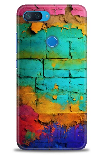 kılıfevreni غطاء متوافق مع هاتف Xiaomi Mi 8 Lite A+ Plus غطاء HD مطبوع - غطاء...