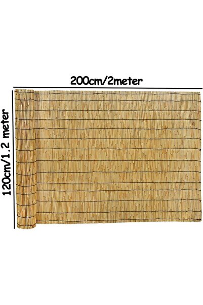 genric FFD Bamboo Blind With Accessories Window Covering Roller Bamboo Blind Hanging Window Bamboo 120x200