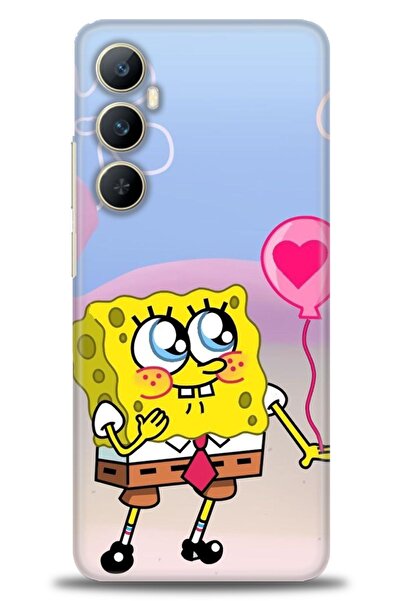 realme حافظة A+ Plus متوافقة مع شبكة الجيل الرابع C65 + واقي شاشة سيراميك غير...