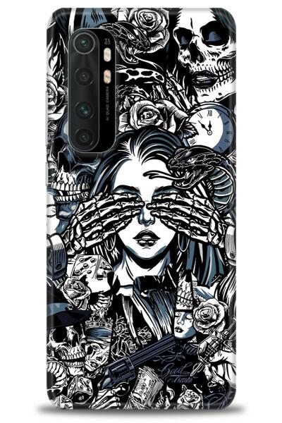 kılıfevreni حافظة متوافقة مع هاتف Xiaomi Mi Note 10 Lite + واقي شاشة من السير...