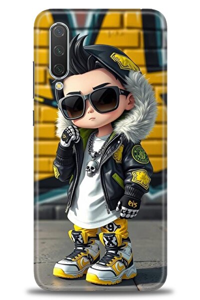 kılıfevreni غطاء متوافق مع هاتف Xiaomi Mi 9 Lite A+ Plus غطاء HD مطبوع - غطاء...