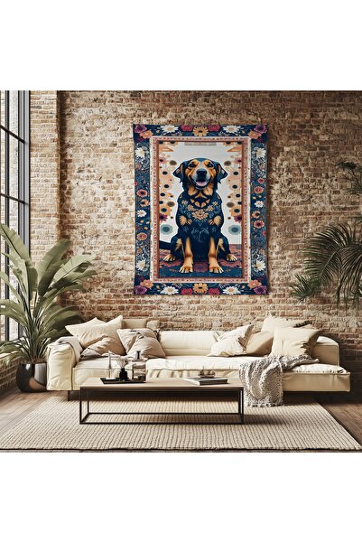 Else Dekor Cute Dog Animal Pattern Wall Covering Wall Tapestry Wall Tapestry