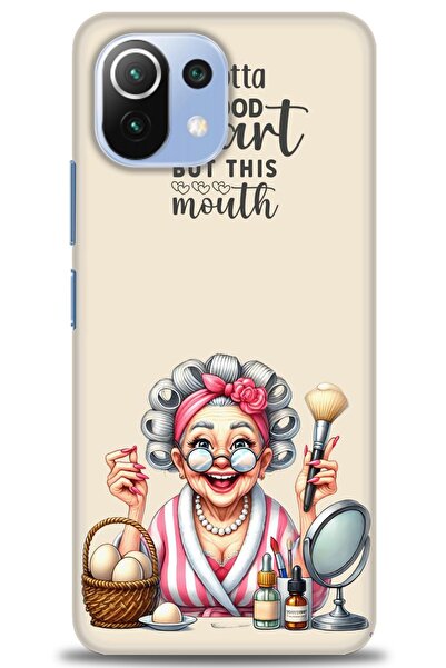 kılıfevreni غطاء متوافق مع هاتف Xiaomi Mi 11 Lite A+ Plus HD مطبوع - غطاء من ...