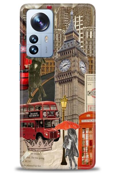 kılıfevreni حافظة متوافقة مع هاتف Xiaomi Mi 12 Pro + واقي شاشة من السيراميك غ...