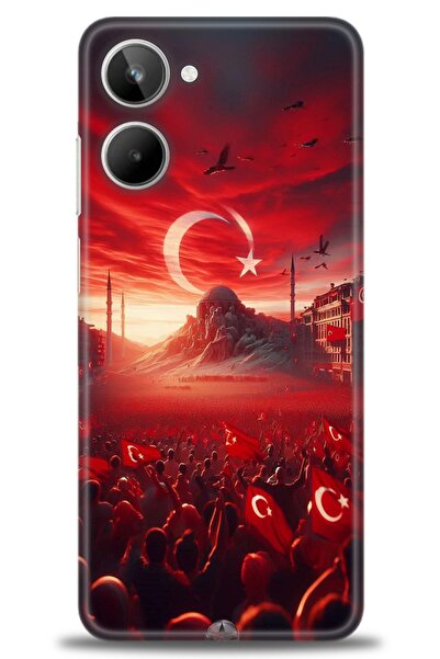 kılıfevreni جراب A+ Plus متوافق مع هاتف Realme 10 4G + واقي شاشة سيراميك غير ...