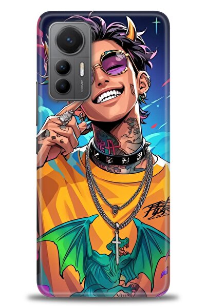 kılıfevreni غطاء متوافق مع هاتف Xiaomi Mi 12 Lite A+ Plus HD مطبوع - غطاء من ...