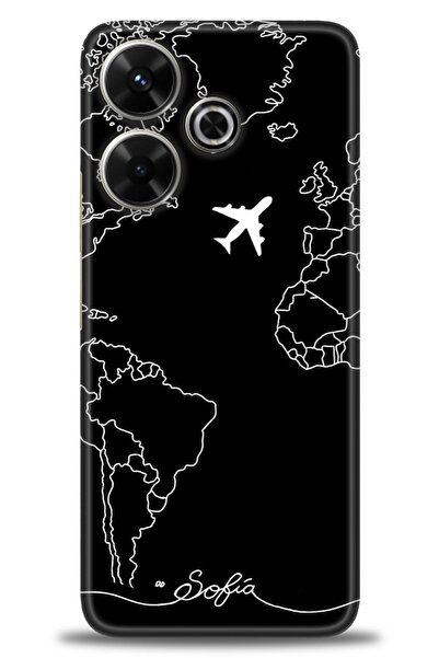 kılıfevreni جراب متوافق مع هاتف Xiaomi Redmi 13 4G A+ Plus + واقي شاشة سيرامي...