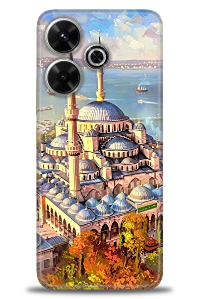 kılıfevreni جراب متوافق مع هاتف Xiaomi Redmi 13 4G A+ Plus + واقي شاشة سيرامي...