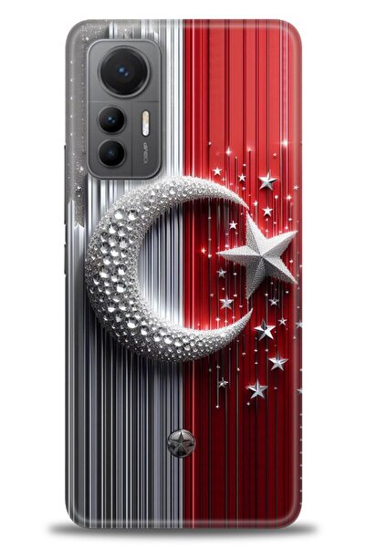 kılıfevreni غطاء متوافق مع هاتف Xiaomi Mi 12 Lite A+ Plus غطاء HD مطبوع - غطا...