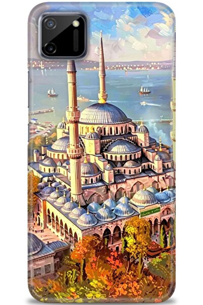 realme حافظة متوافقة مع C11 A+ Plus + واقي شاشة سيراميك غير قابل للكسر - 226