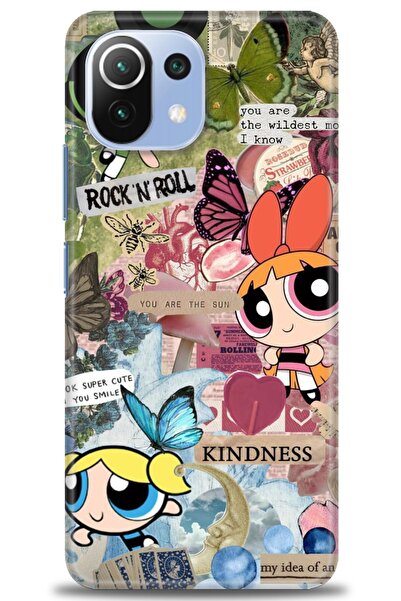 kılıfevreni غطاء متوافق مع هاتف Xiaomi Mi 11 Lite A+ Plus غطاء HD مطبوع - غطا...