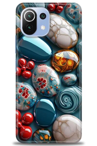 kılıfevreni غطاء متوافق مع هاتف Xiaomi Mi 11 Lite A+ Plus غطاء HD مطبوع - غطا...