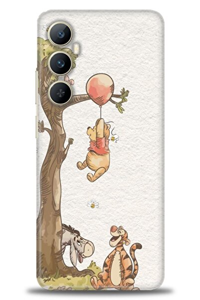 realme حافظة A+ Plus متوافقة مع شبكة الجيل الرابع C65 + واقي شاشة سيراميك غير...