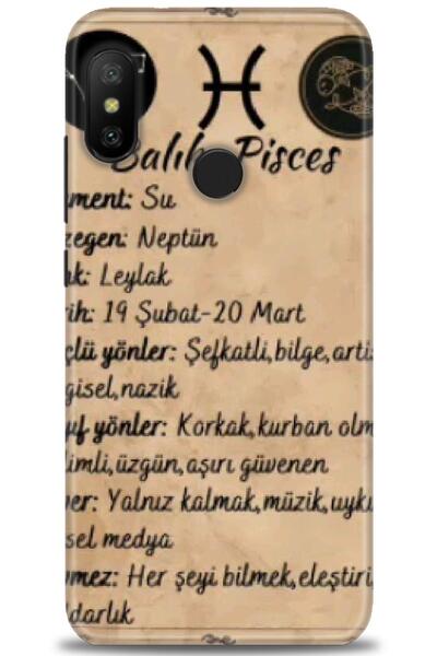 kılıfevreni غطاء متوافق مع هاتف Xiaomi Mi A2 Lite A+ Plus HD مطبوع - غطاء من ...