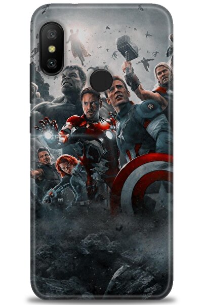 kılıfevreni غطاء متوافق مع هاتف Xiaomi Mi A2 Lite A+ Plus HD مطبوع - غطاء من ...