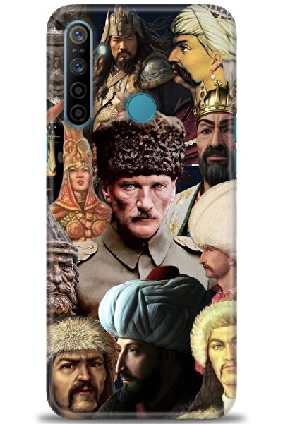 kılıfevreni Realme 5i Uyumlu HD Kalite Silikon Kılıf Şeffaf Silikon Koruyucu ...