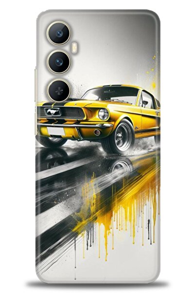 realme حافظة A+ Plus متوافقة مع 4G + واقي شاشة سيراميك غير قابل للكسر - 108